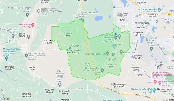 Featured Image of Tellapur Hyderabad Map