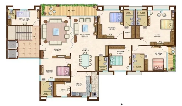 Featured Image of 2 5 Bhk Floor Plan