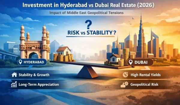 Featured Image of Investment In Hyderabad Vs Dubai Real Estate 2026 A Complete Guide