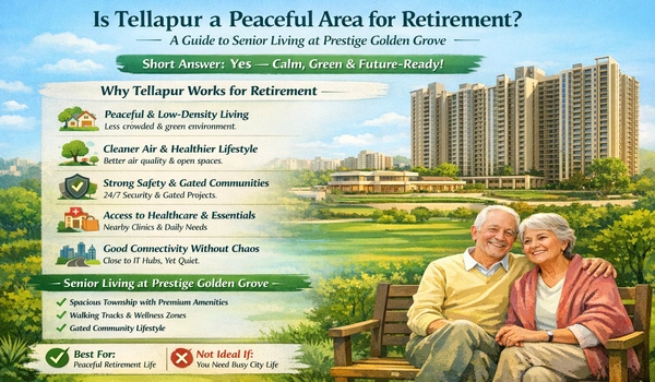 Featured Image of Is Tellapur A Peaceful Area For Retirement A Guide To Senior Living At Golden Grove