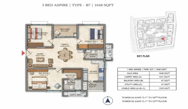 Featured Image of The Sunset Special A Guide To The 3 Bhk Aspire Type B7