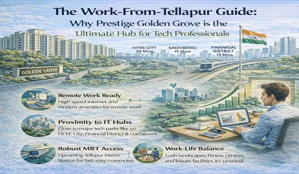 Featured Image of The Work From Tellapur Guide Why Prestige Golden Grove Is The Ultimate Hub For Tech Professionals